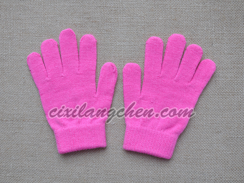 100% acrylic string knit glove 10A-001